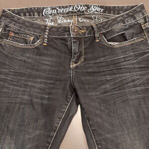 Converse "The Skinny One Star" Dark Denim Jeans